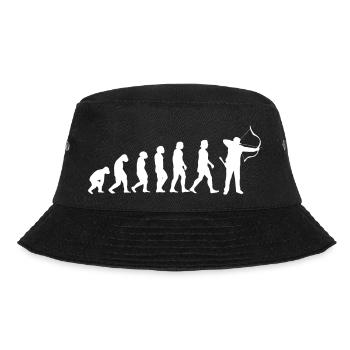 Pfeil und Bogen archer archery bogenschießen - Bucket Hat - Schwarz - Vorne - Lela (165cm)