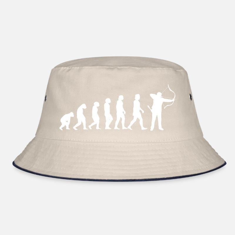 Pfeil und Bogen archer archery bogenschießen Bucket Hat