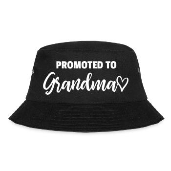 Promu à grand-mère - Cadeau de naissance de grand-mère - Bob - noir - Devant - Lela (165cm)