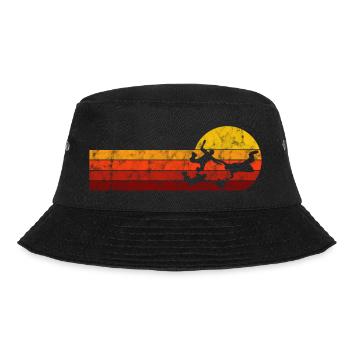 Fallschirmspringer Fallschirm Fallschirmspringen - Bucket Hat - Schwarz - Vorne - Lela (165cm)