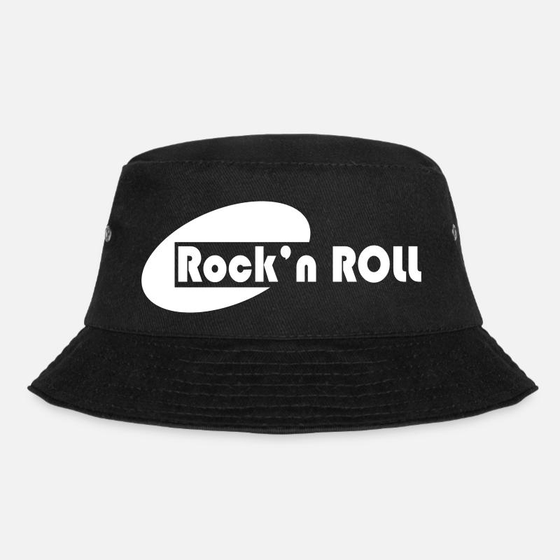 Rock Musik Rock and Roll - Bucket Hat - Schwarz