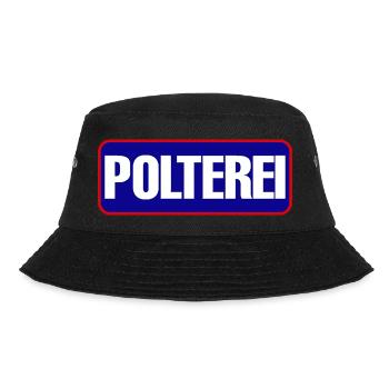 Polterei Spaß Junggesellenabschied - Bucket Hat - Schwarz - Vorne - Lela (165cm)