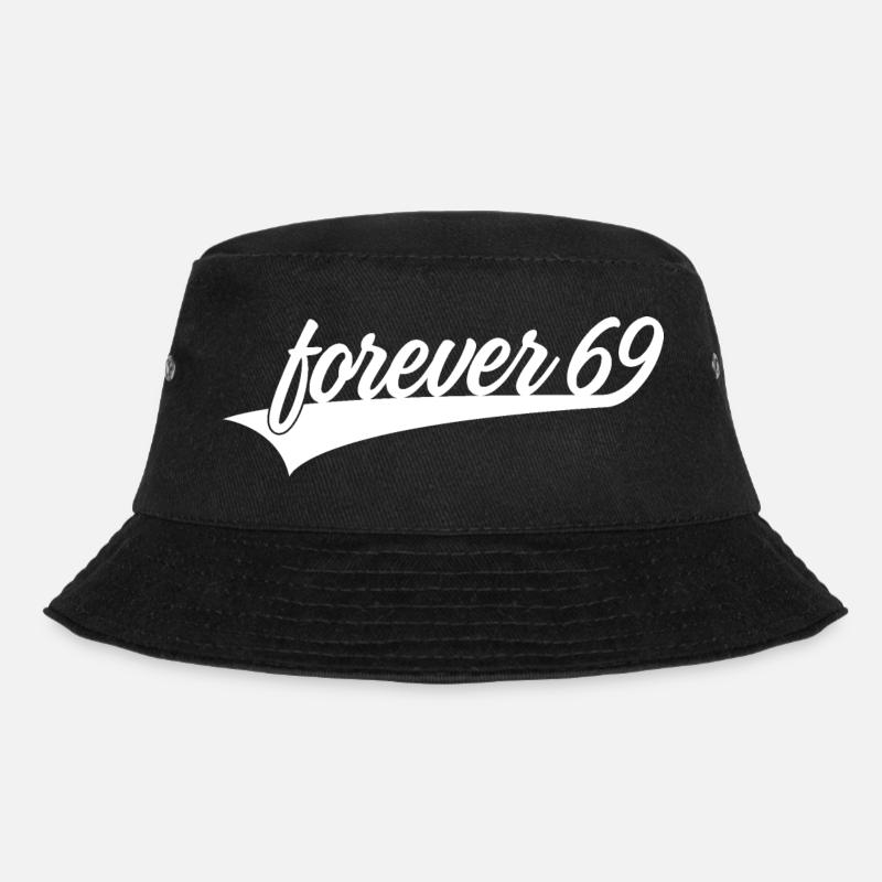 FOREVER 69 YOUNG 70.GEBURTSTAG - Bucket Hat - Schwarz