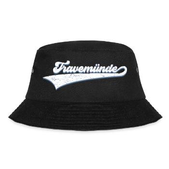 TRAVEMÜNDE URLAUB OSTSEE - Bucket Hat - Schwarz - Vorne - Lela (165cm)