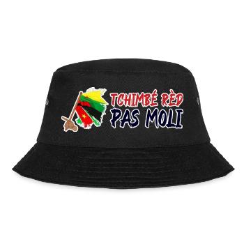 Tchimbé rèd pas moli Martinique Guadeloupe Guyane - Bob - noir - Devant - Lela (165cm)