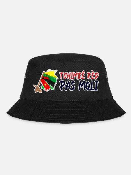Tchimbé rèd pas moli Martinique Guadeloupe Guyane - Bob - noir