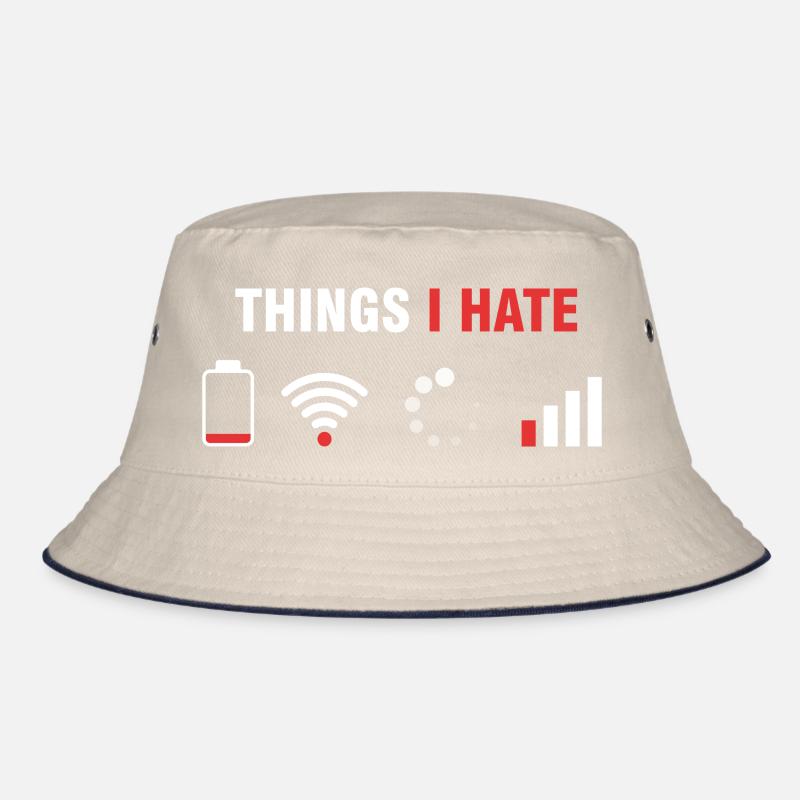 Dinge, die ich hasse - Humor Gamer & Programmierer Bucket Hat