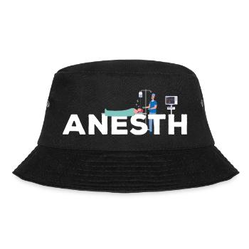 Anesth Gift Doctor Iade Nurse anesthetist - Bucket Hat - black - Front - Lela (165cm)