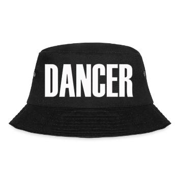 dancer break hip hop tanz tanzen liebe musik disco - Bucket Hat - Schwarz - Vorne - Lela (165cm)