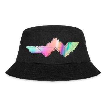 Tangram Wurm Neon Edition No. 1 - Bucket Hat - Schwarz - Vorne - Lela (165cm)