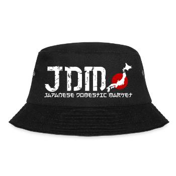 JDM Japanese Domestic Market Tuning Japan - Bucket Hat - Schwarz - Vorne - Lela (165cm)