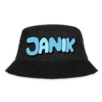 Janik - Bucket Hat - Schwarz - Vorne - Lela (165cm)