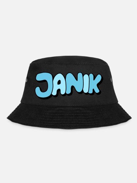 Janik - Bucket Hat - black