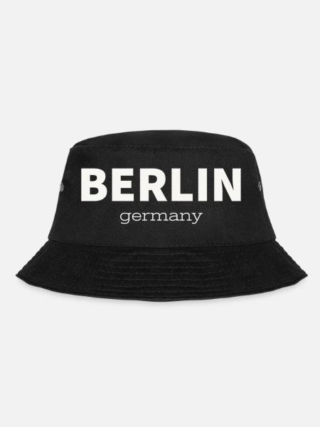 BERLIN - Bucket Hat - Schwarz