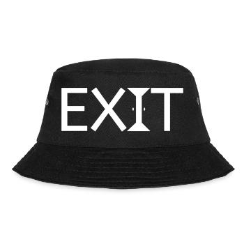 Exit - Bucket Hat - black - Front - Lela (165cm)