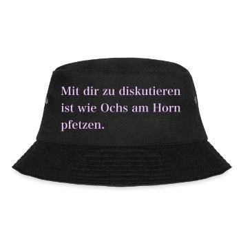 IMG 7294 - Bucket Hat - Schwarz - Vorne - Lela (165cm)