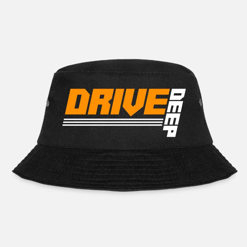 Lowered Tuning Car - Bucket Hat - black