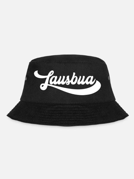 Lawsbua Script Emblem - Bucket Hat - Schwarz