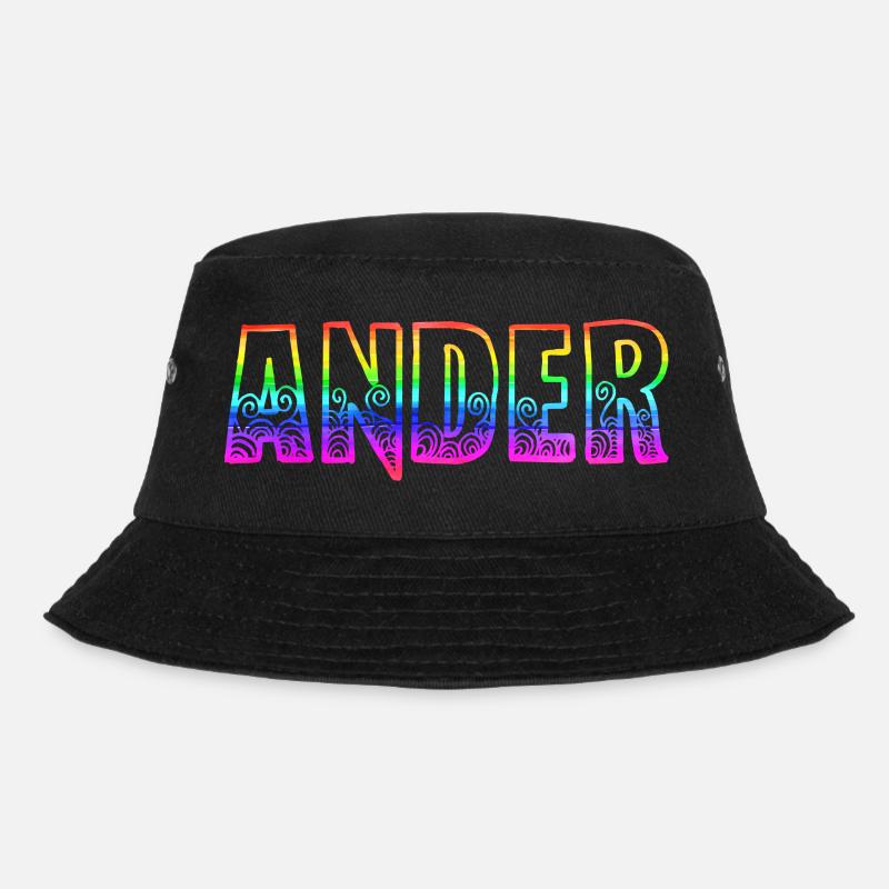 ander rs regenbogen - Bucket Hat - Schwarz