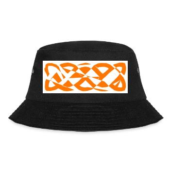 1200px Celtic knot basic linear badorange - Bucket Hat - black - Front - Lela (165cm)