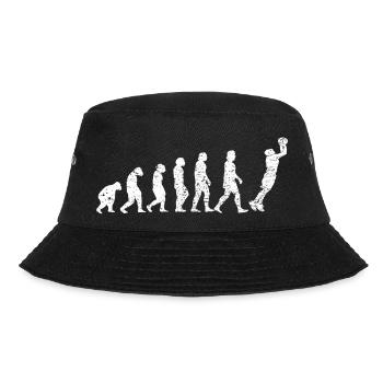 Basketball Basketballliebhaber Verein Basketballer - Bucket Hat - Schwarz - Vorne - Lela (165cm)