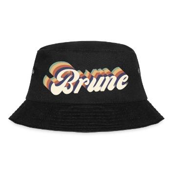 Brune vintage - Bob - noir - Devant - Lela (165cm)