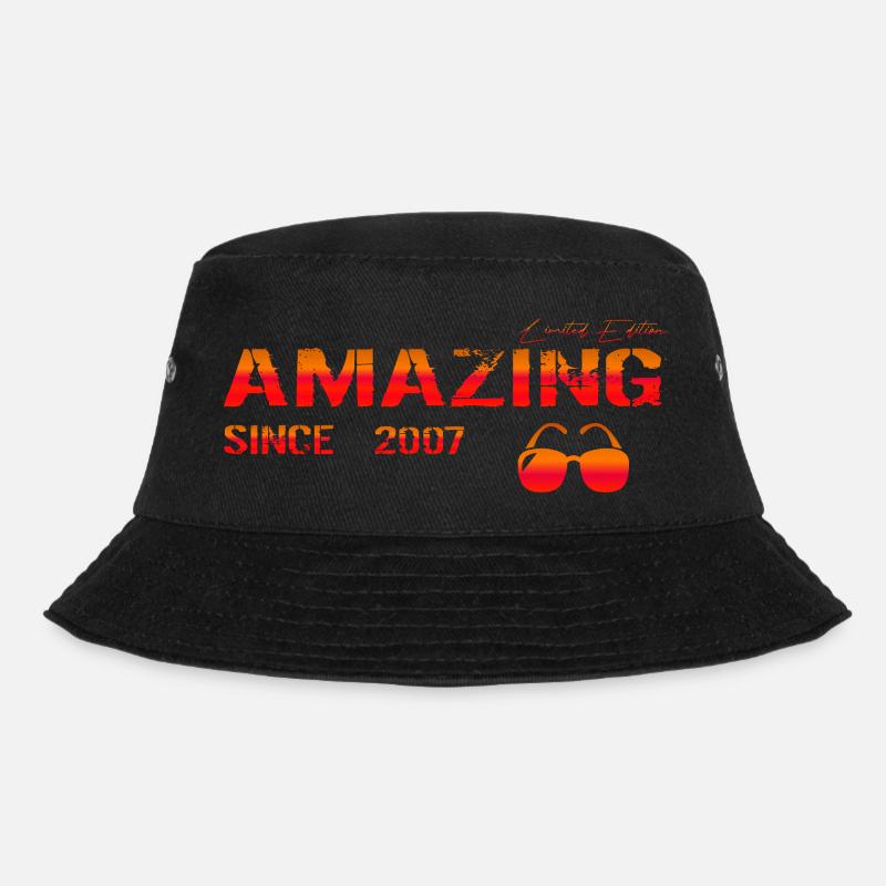 Amazing since 2007 - Bucket Hat - black