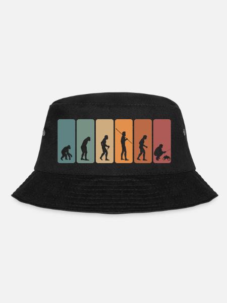 Retro Remote Controlled Car Racing Evolution An Rc - Bucket Hat - Schwarz