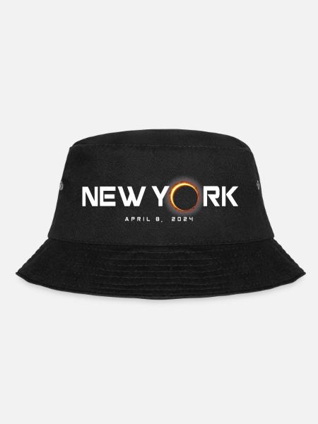 Souvenir de l’éclipse de New York 2024 8 avril - Bob - noir