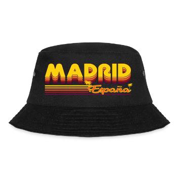Madrid, summer holiday design of the capital - Bucket Hat - black - Front - Lela (165cm)