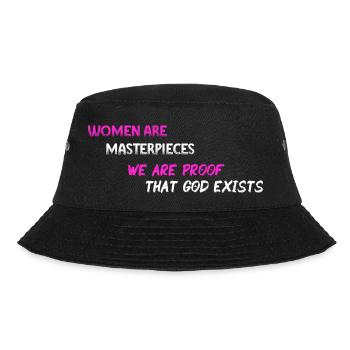 Women masterpieces - PNK EN - Bucket Hat - black - Front - Lela (165cm)