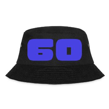 60 ANS. 60e ANNIVERSAIRE. ANNIVERSAIRE 60 ANS. 60 - Bob - noir - Devant - Lela (165cm)