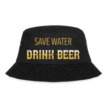 Beer - Bucket Hat - black - Front - Lela (165cm)