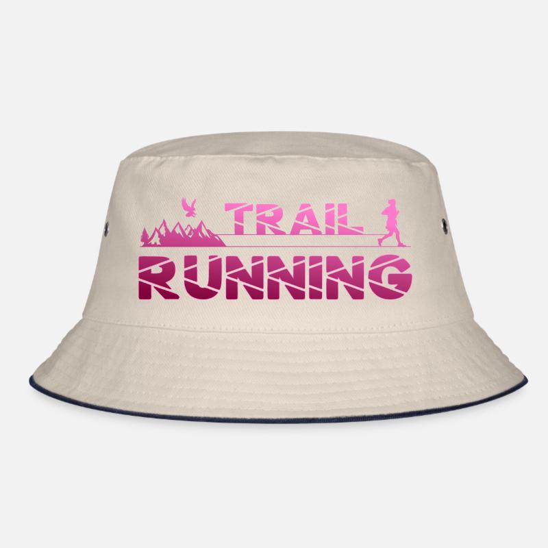 Trail Running Eagle Mountains Forest Shoes Profile pink Bucket Hat