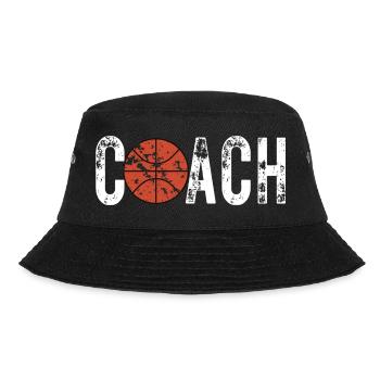 COACH BASKETBALL Design pour Hommes et Femmes - Bob - noir - Devant - Lela (165cm)