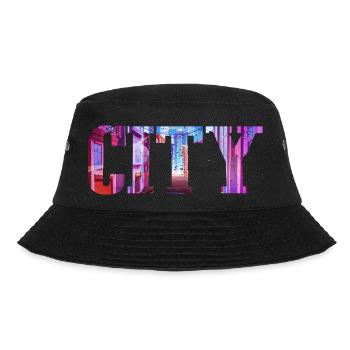 City - Bucket Hat - Schwarz - Vorne - Lela (165cm)