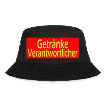 GetränkeVerantwortlicher - Bucket Hat - Schwarz - Vorne - Lela (165cm)
