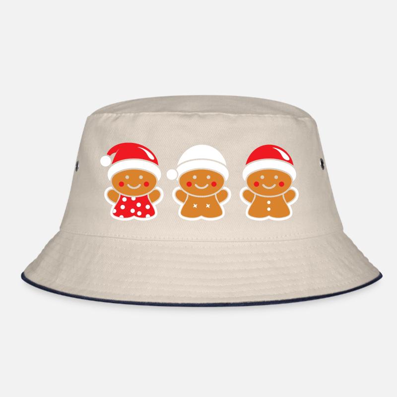 Gingerbread Man Bucket Hat