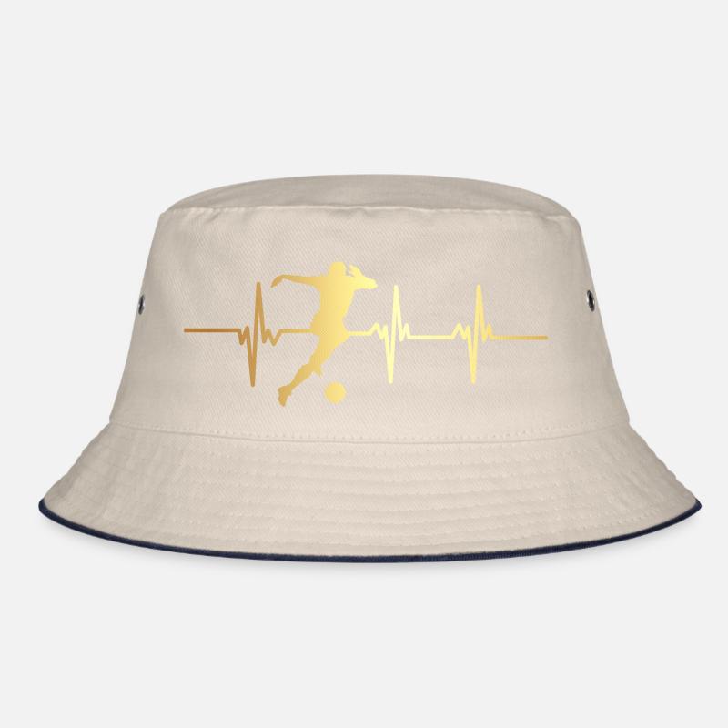 Heartbeat Football Bucket Hat