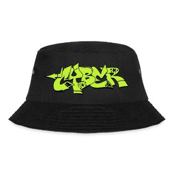 graffiti street art spray colors cool artist urban - Bucket Hat - black - Front - Lela (165cm)