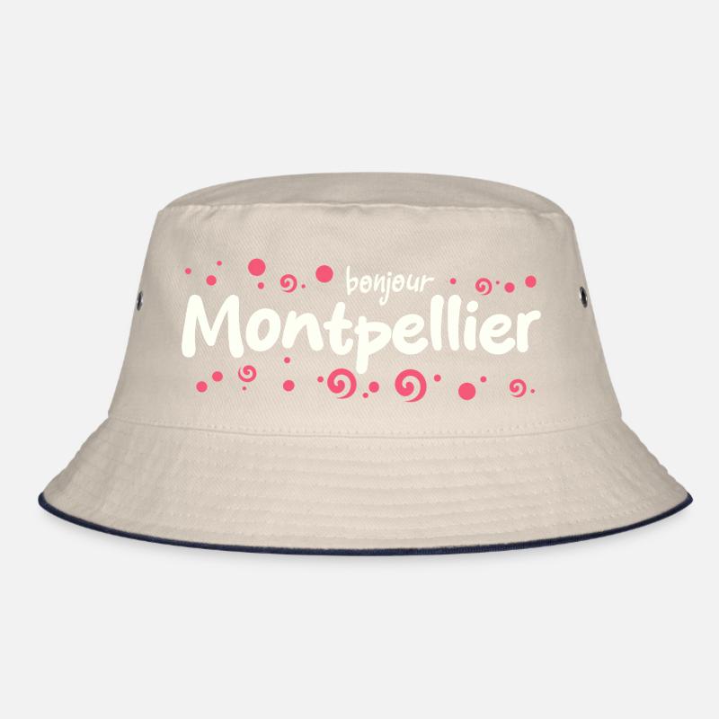 Frankreich Montpellier Bucket Hat