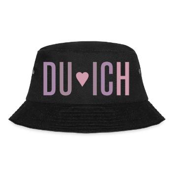 Du & Ich - Bucket Hat - Schwarz - Vorne - Lela (165cm)