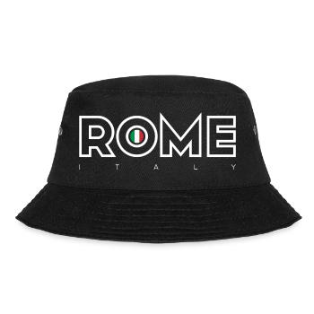 Drapeau italien de Rome O Emblem - Bob - noir - Devant - Lela (165cm)