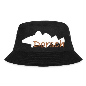 Cod white - Bucket Hat - black - Front - Lela (165cm)