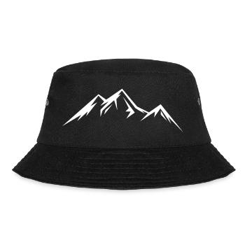Gebirge - Bucket Hat - Schwarz - Vorne - Lela (165cm)
