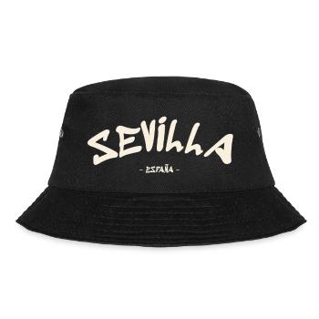 Sevilla - Espana - Spain - Spanien - Bucket Hat - Schwarz - Vorne - Lela (165cm)