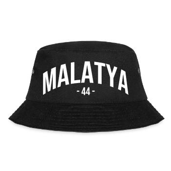 Malatya 44 Türkei Turkiye Geschenk Urlaub TR Türk - Bucket Hat - Schwarz - Vorne - Lela (165cm)