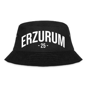 Erzurum 25 Turkey Turkiye Gift Holiday TR Türk - Bucket Hat - black - Front - Lela (165cm)