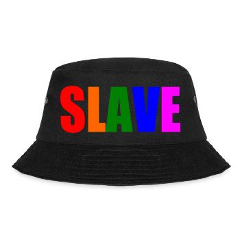 Slave - Bucket Hat - Schwarz - Vorne - Lela (165cm)