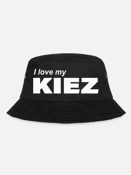 I LOVE MY KIEZ - Bucket Hat - Schwarz